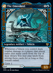 Cosima, God of the Voyage // The Omenkeel (Showcase) [Kaldheim] | Local Legends