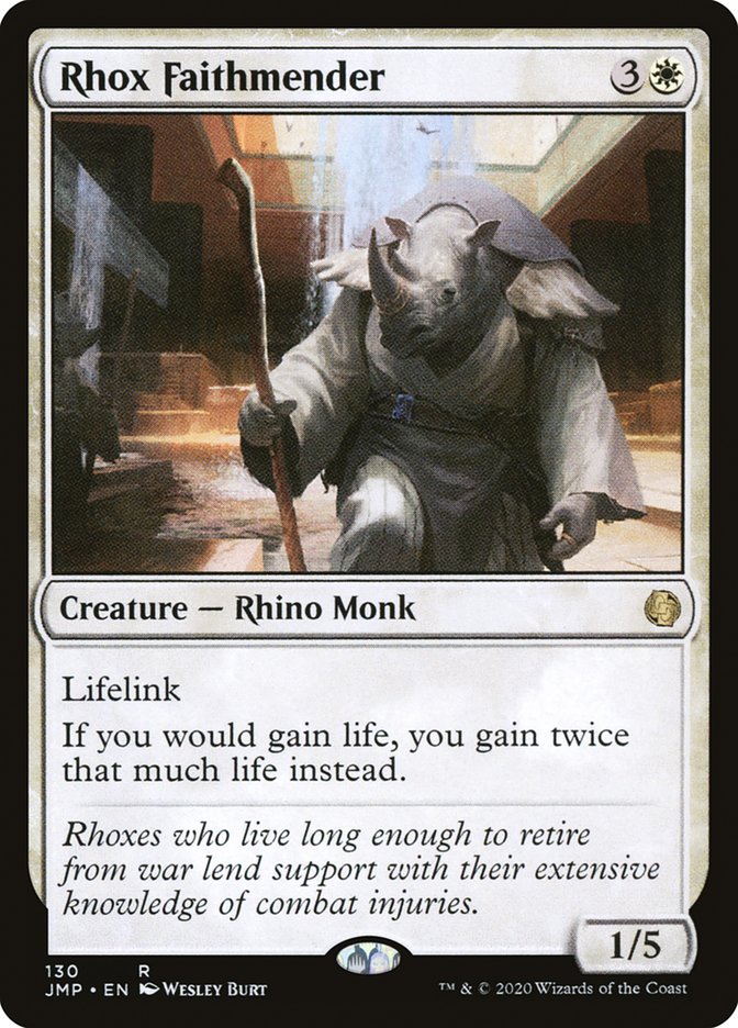 Rhox Faithmender [Jumpstart] | Local Legends