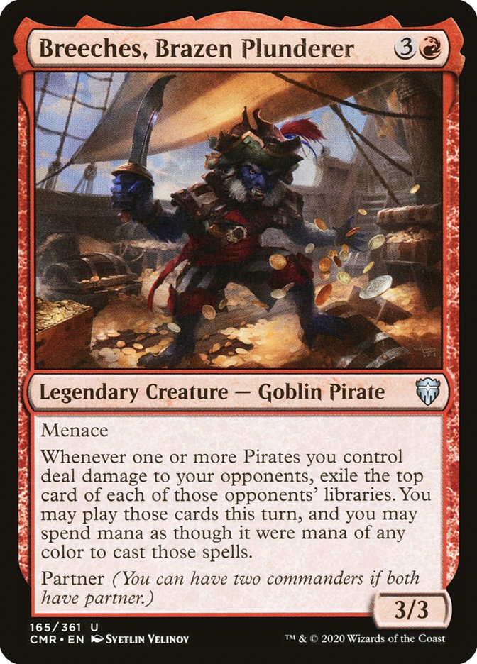 Breeches, Brazen Plunderer [Commander Legends] | Local Legends