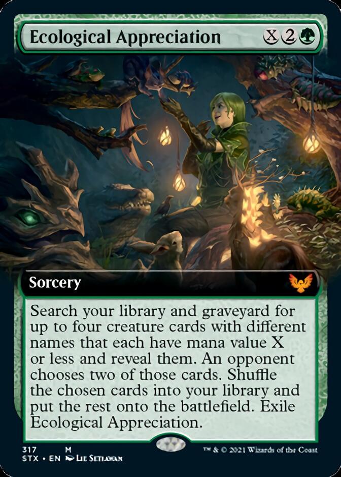 Ecological Appreciation (Extended Art) [Strixhaven: School of Mages] | Local Legends