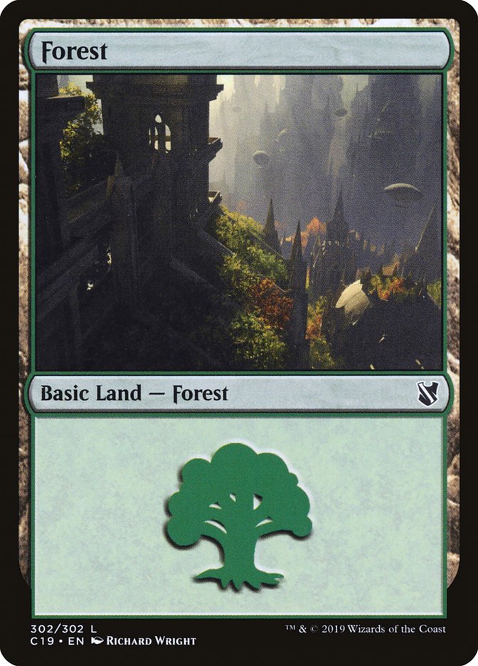 Forest (302) [Commander 2019] | Golgari Games