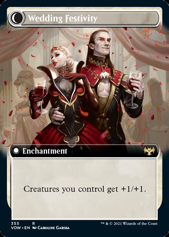 Wedding Announcement // Wedding Festivity (Extended Art) [Innistrad: Crimson Vow] | Golgari Games