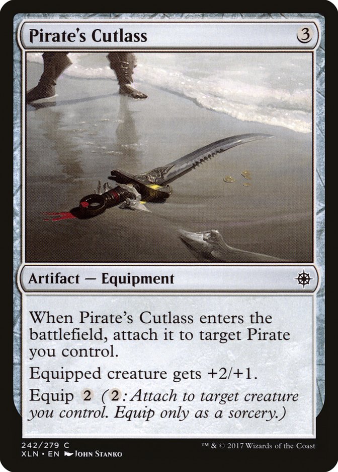 Pirate's Cutlass [Ixalan] | Golgari Games