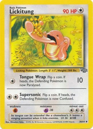 Lickitung (38/64) [Jungle Unlimited] | Golgari Games