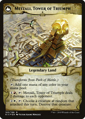 Path of Mettle // Metzali, Tower of Triumph [Rivals of Ixalan Prerelease Promos] | Local Legends