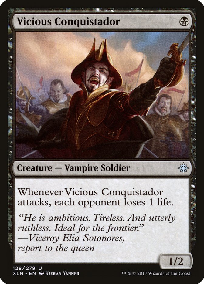 Vicious Conquistador [Ixalan] | Golgari Games