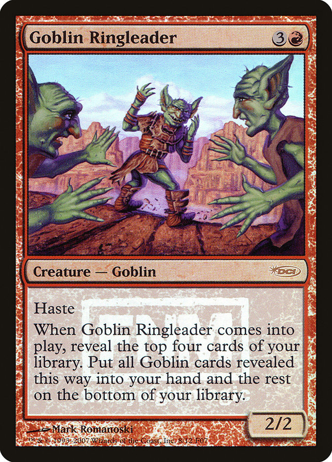 Goblin Ringleader [Friday Night Magic 2007] | Golgari Games