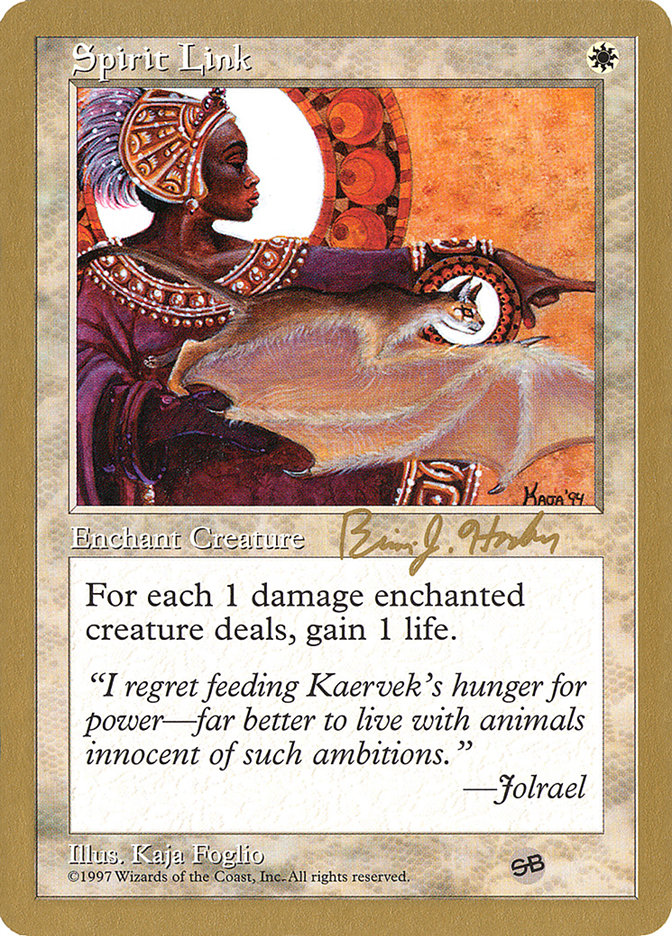 Spirit Link (Brian Hacker) (SB) [World Championship Decks 1998] | Local Legends