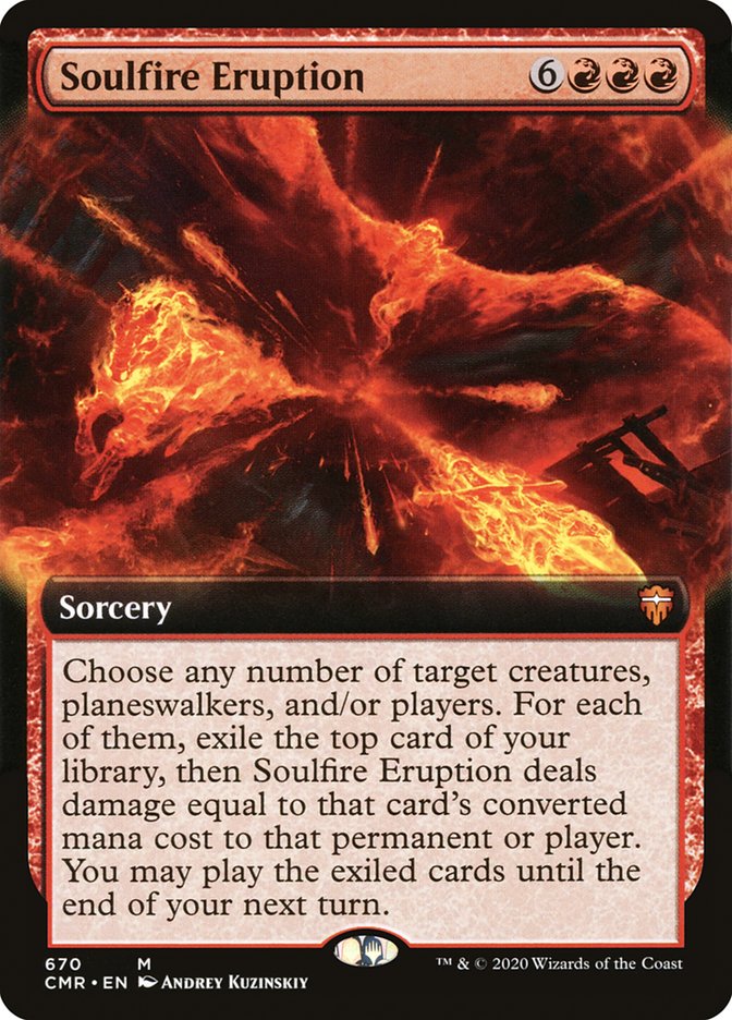 Soulfire Eruption (Extended Art) [Commander Legends] | Local Legends