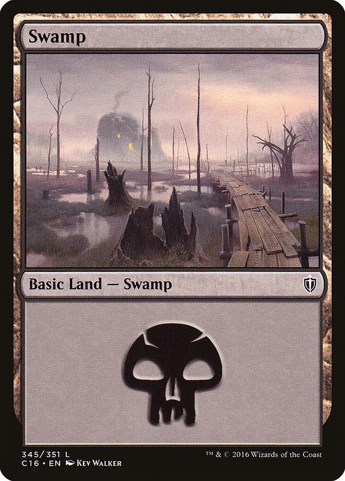 Swamp (345) [Commander 2016] | Local Legends