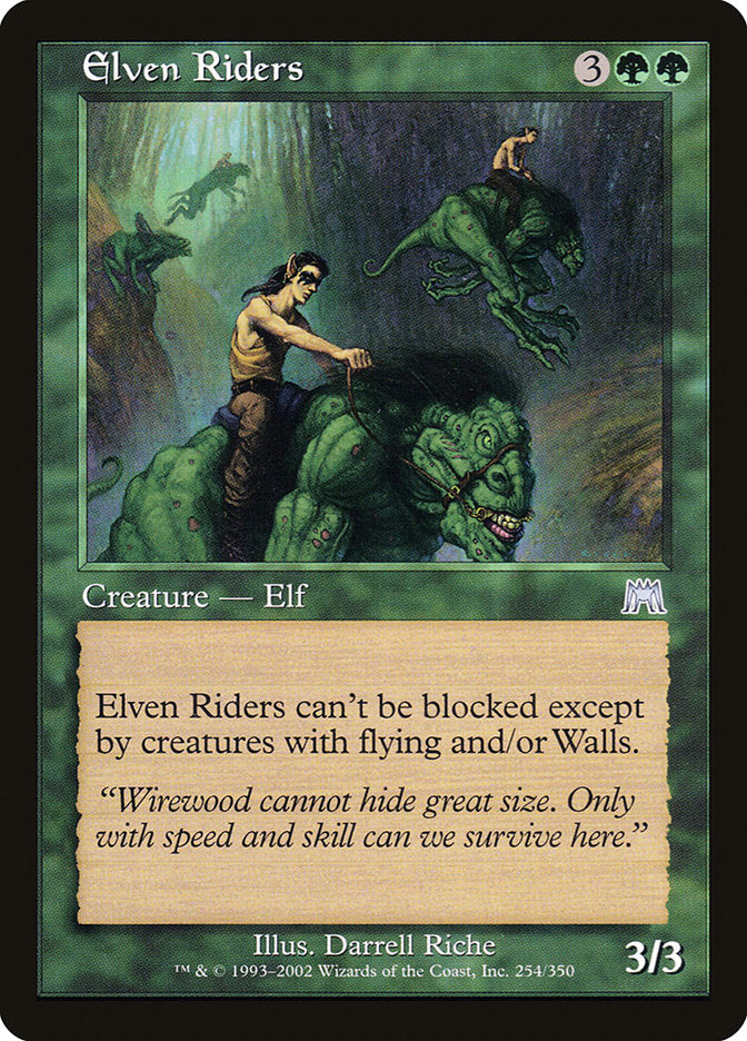 Elven Riders [Onslaught] | Golgari Games