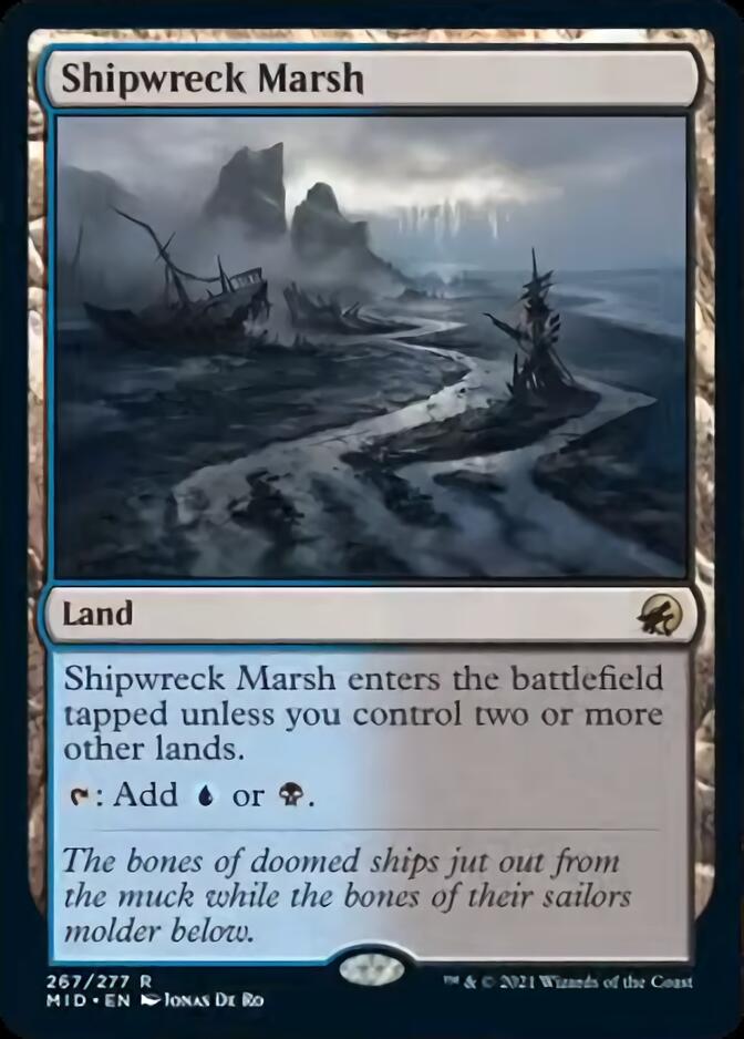 Shipwreck Marsh [Innistrad: Midnight Hunt] | Golgari Games