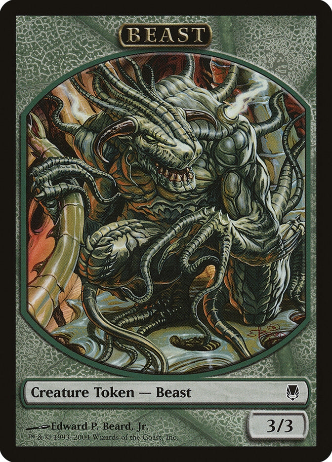 Beast Token [Magic Player Rewards 2004] | Golgari Games