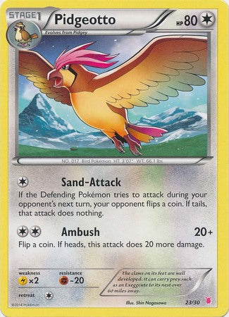 Pidgeotto (23/30) [XY: Trainer Kit 1 - Wigglytuff] | Golgari Games