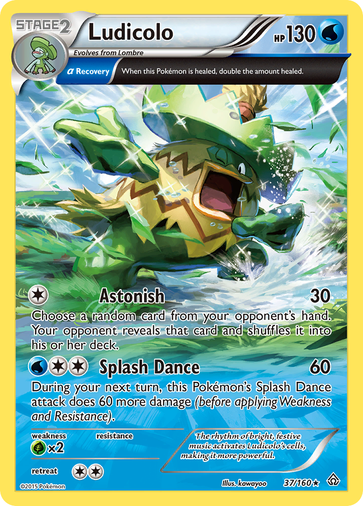 Ludicolo (37/160) [XY: Primal Clash] | Golgari Games