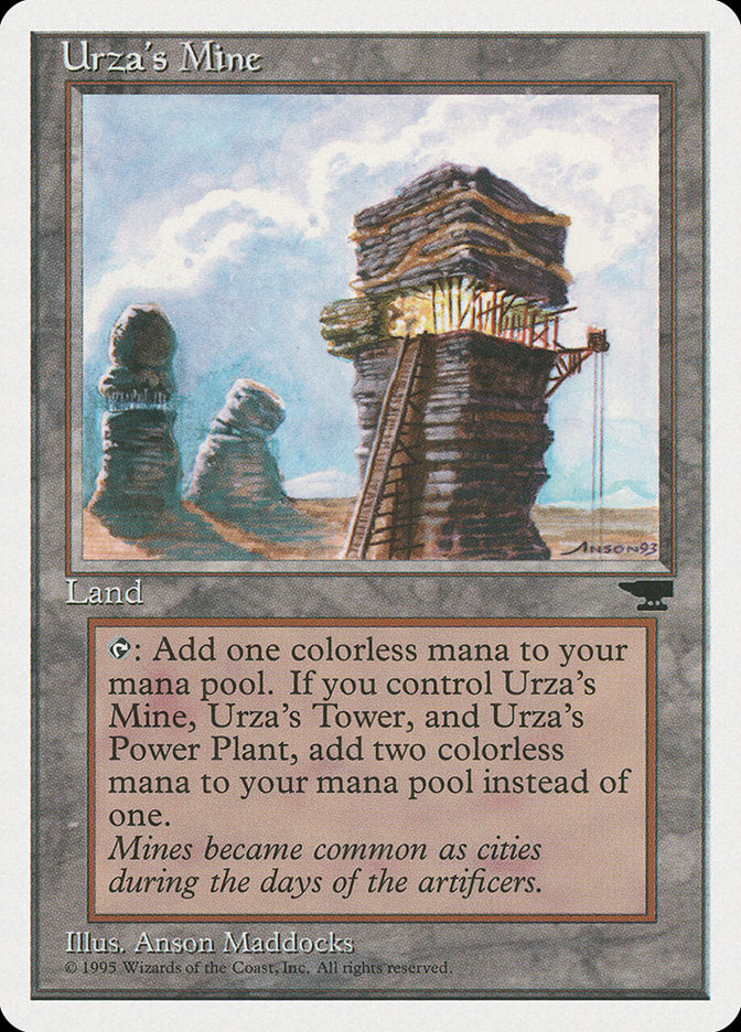 Urza's Mine (Sky Background) [Chronicles] | Golgari Games