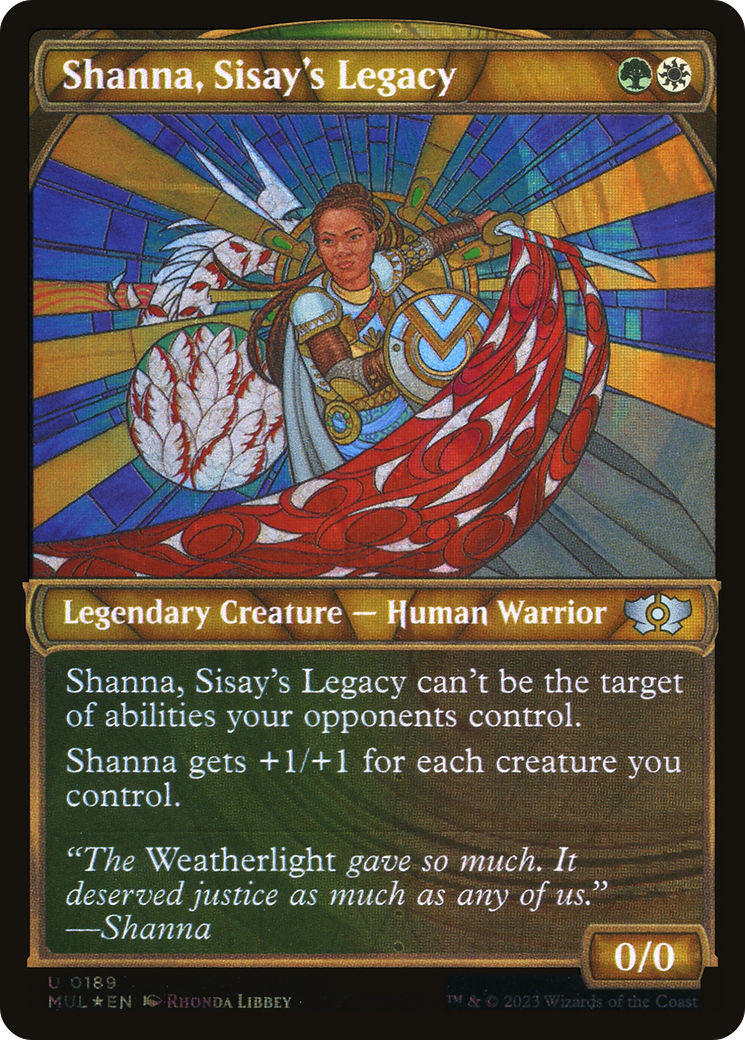 Shanna, Sisay's Legacy (Halo Foil) [Multiverse Legends] | Local Legends