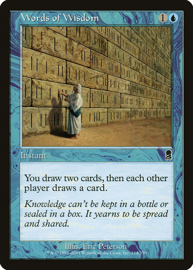 Words of Wisdom [Odyssey] | Local Legends