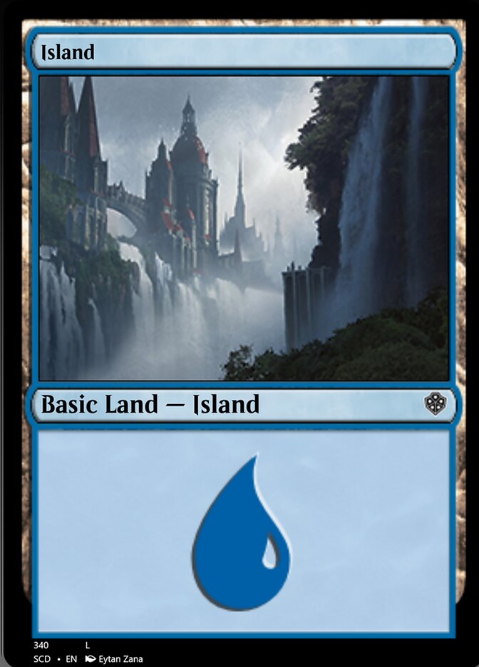 Island (340) [Starter Commander Decks] | Golgari Games