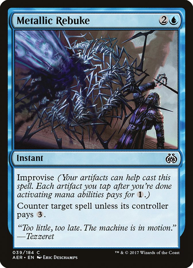 Metallic Rebuke [Aether Revolt] | Local Legends