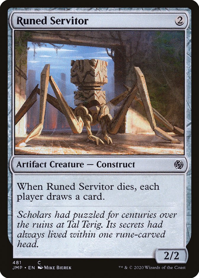 Runed Servitor [Jumpstart] | Golgari Games