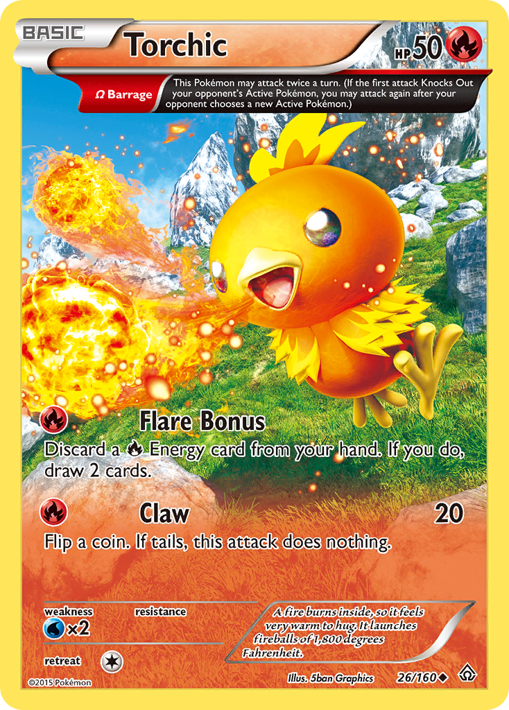 Torchic (26/160) [XY: Primal Clash] | Golgari Games