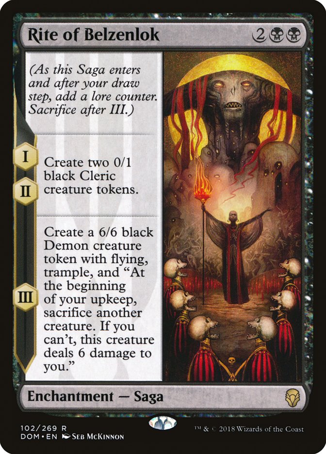 Rite of Belzenlok [Dominaria] | Local Legends