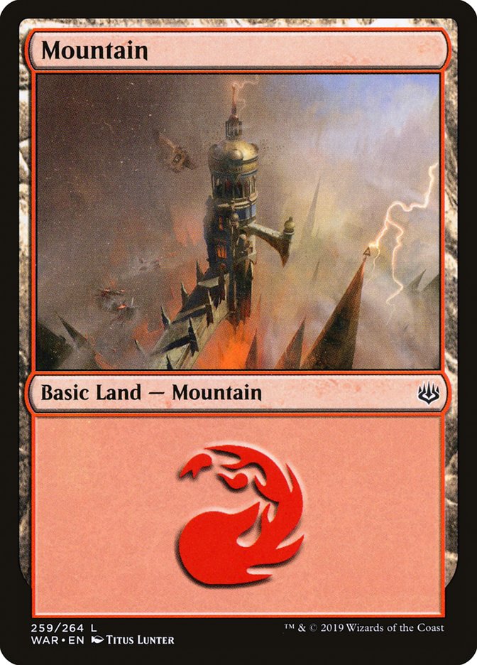 Mountain (259) [War of the Spark] | Local Legends