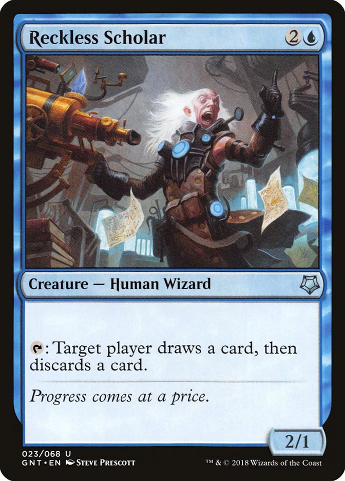 Reckless Scholar [Game Night 2018] | Local Legends