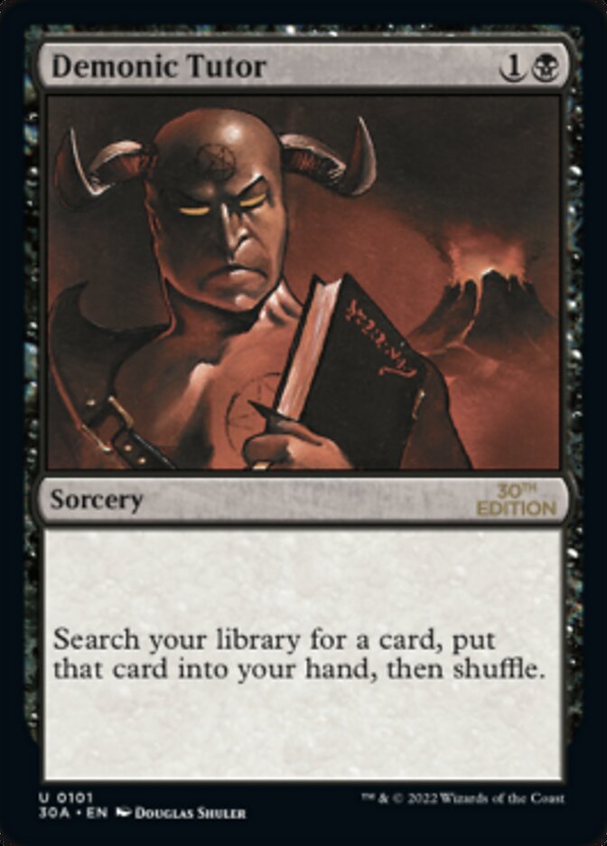 Demonic Tutor [30th Anniversary Edition] | Local Legends