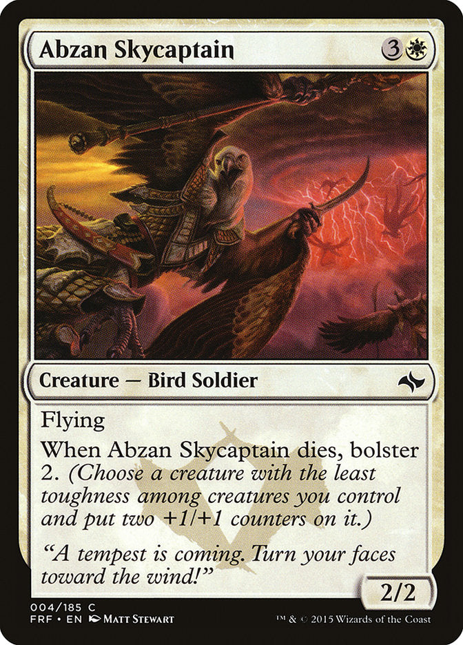 Abzan Skycaptain [Fate Reforged] | Local Legends