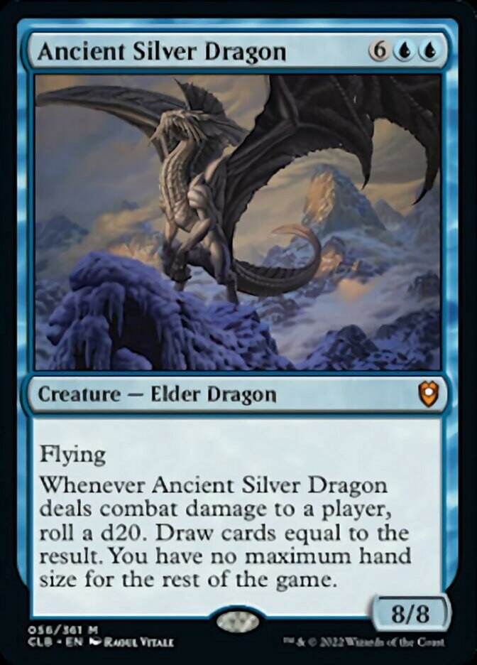 Ancient Silver Dragon [Commander Legends: Battle for Baldur's Gate] | Golgari Games