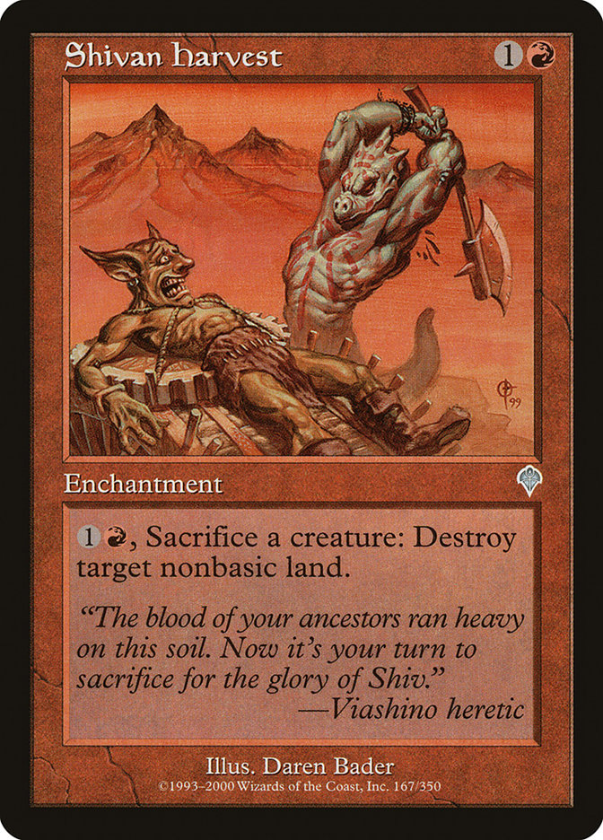 Shivan Harvest [Invasion] | Local Legends