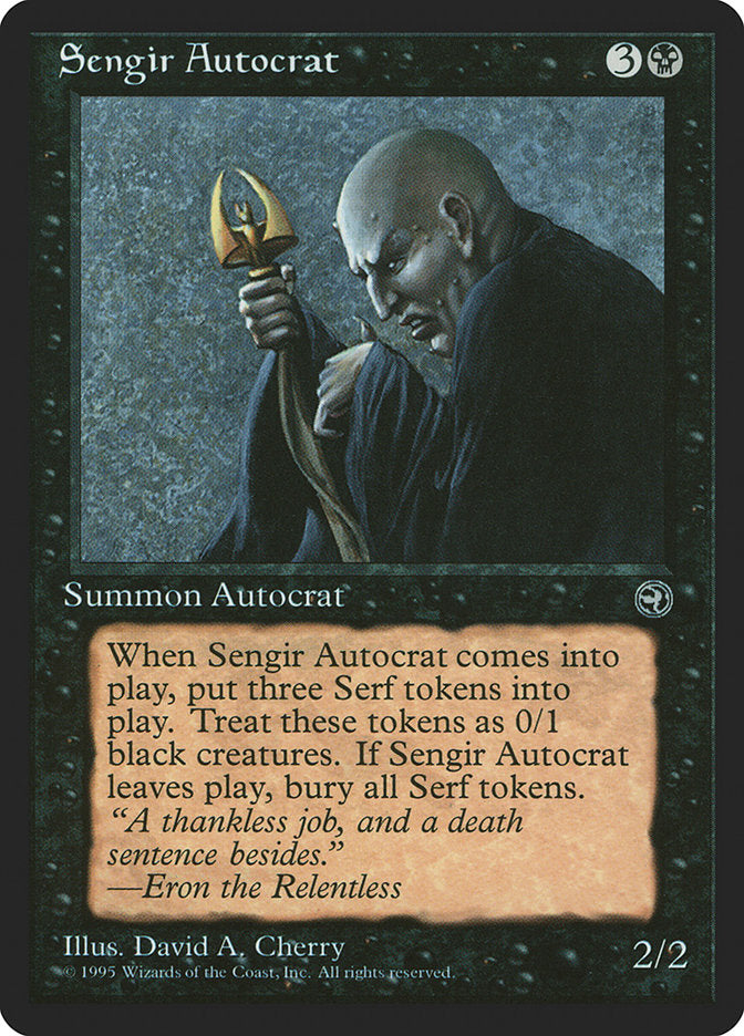 Sengir Autocrat [Homelands] | Local Legends
