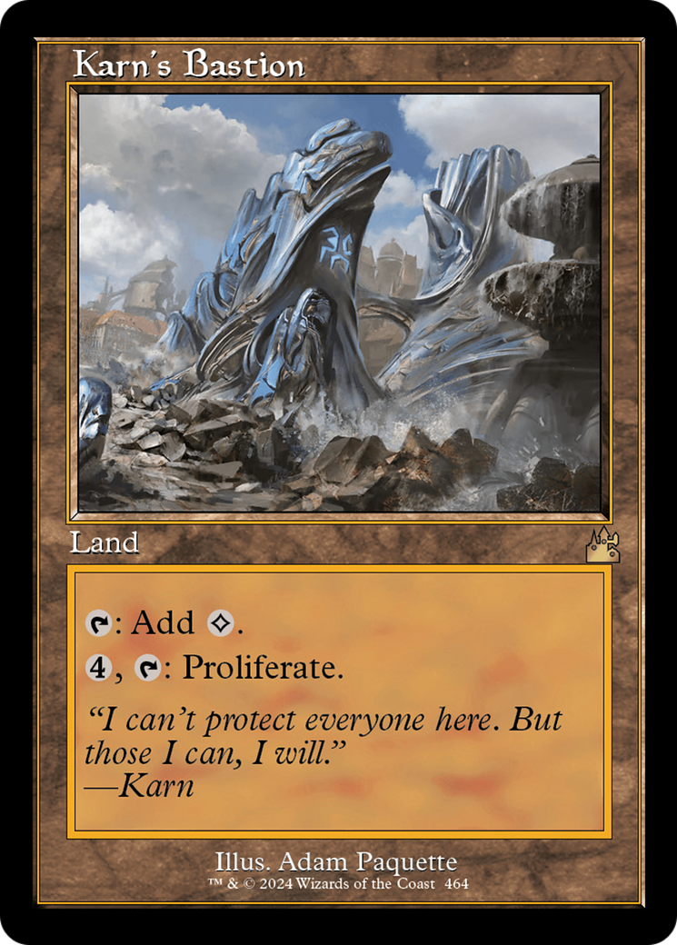 Karn's Bastion (Retro Frame) [Ravnica Remastered] | Local Legends