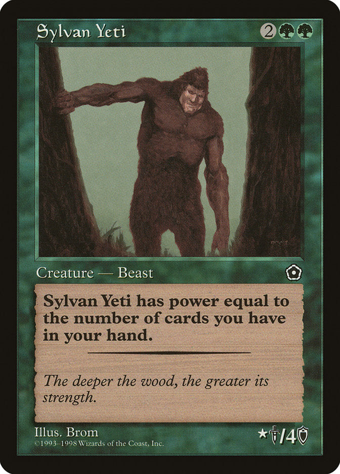 Sylvan Yeti [Portal Second Age] | Local Legends