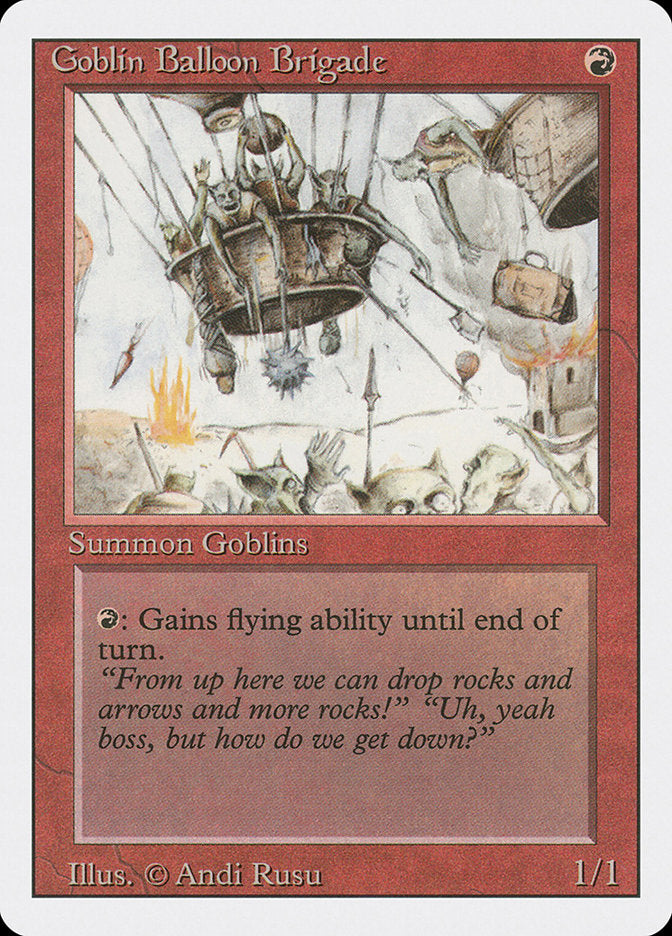 Goblin Balloon Brigade [Revised Edition] | Local Legends