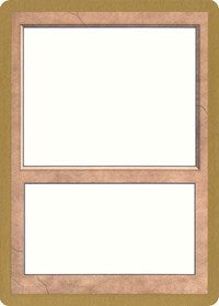 1998 World Championship Blank Card [World Championship Decks 1998] | Local Legends