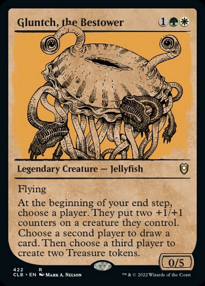 Gluntch, the Bestower (Showcase) [Commander Legends: Battle for Baldur's Gate] | Local Legends