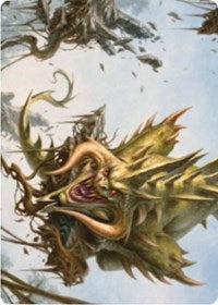 Canopy Baloth Art Card [Zendikar Rising Art Series] | Golgari Games