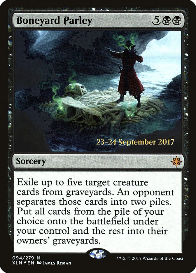 Boneyard Parley [Ixalan Prerelease Promos] | Golgari Games