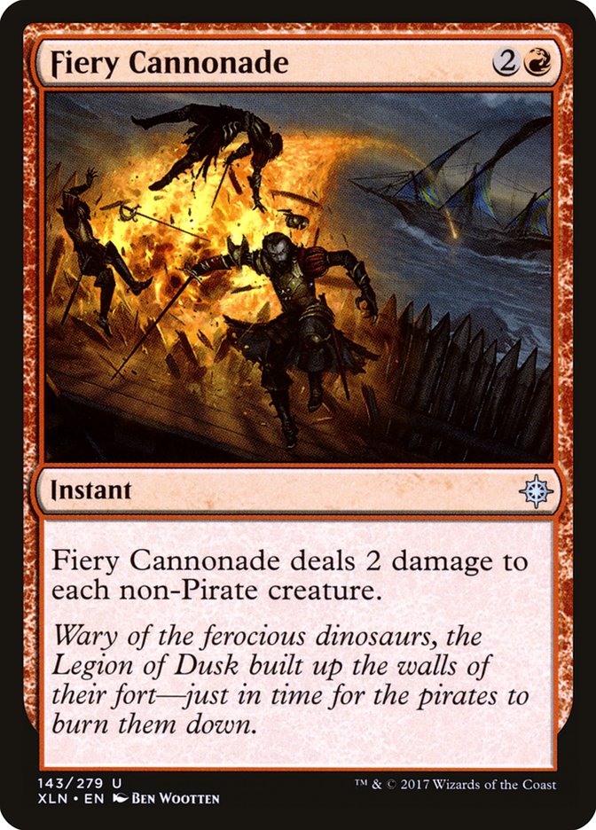Fiery Cannonade [Ixalan] | Local Legends