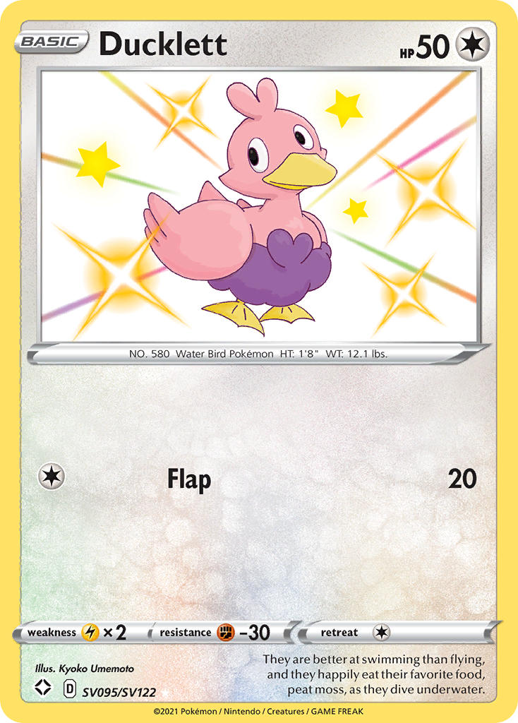 Ducklett (SV095/SV122) [Sword & Shield: Shining Fates] | Local Legends