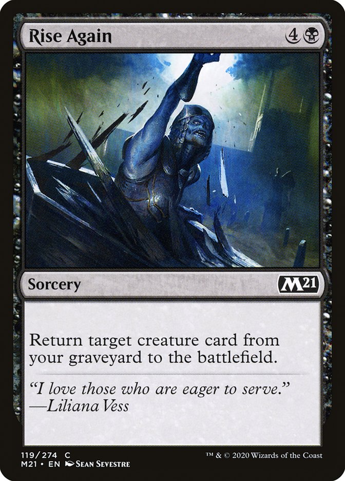 Rise Again [Core Set 2021] | Local Legends