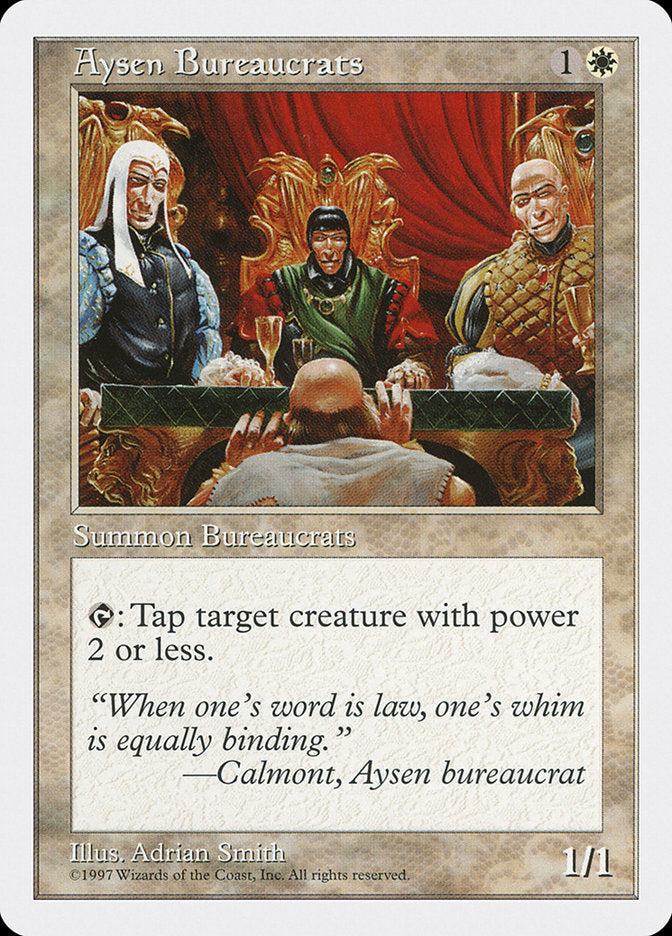 Aysen Bureaucrats [Fifth Edition] | Local Legends
