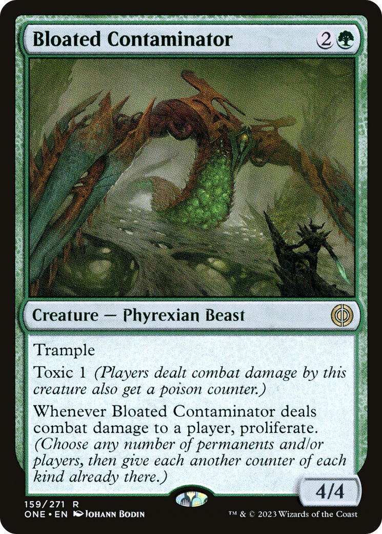 Bloated Contaminator [Phyrexia: All Will Be One] | Golgari Games