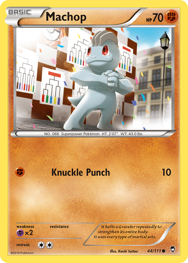 Machop (44/111) [XY: Furious Fists] | Golgari Games