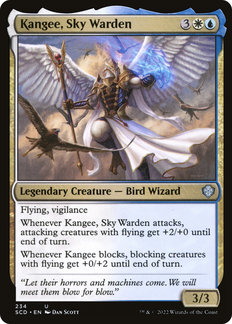 Kangee, Sky Warden [Starter Commander Decks] | Local Legends