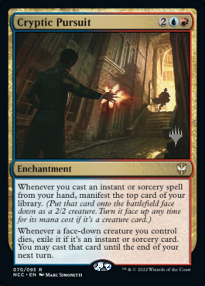 Cryptic Pursuit (Promo Pack) [Streets of New Capenna Commander Promos] | Local Legends