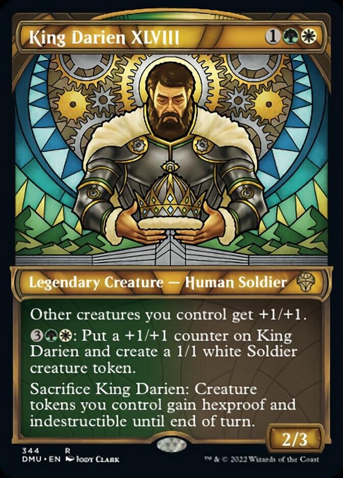 King Darien XLVIII (Showcase) [Dominaria United] | Local Legends